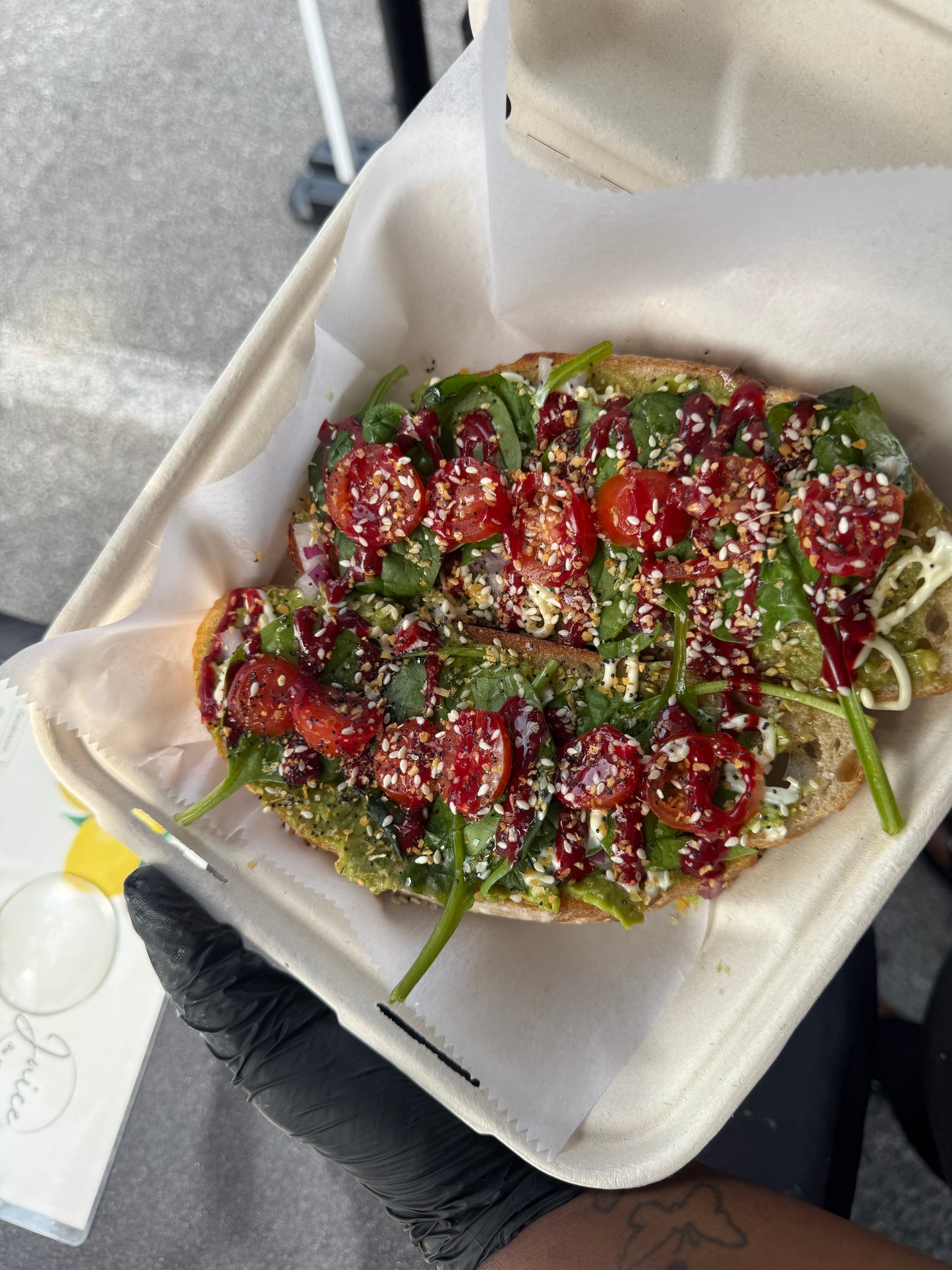 Garden of Eden Avocado Toast (1 Piece)